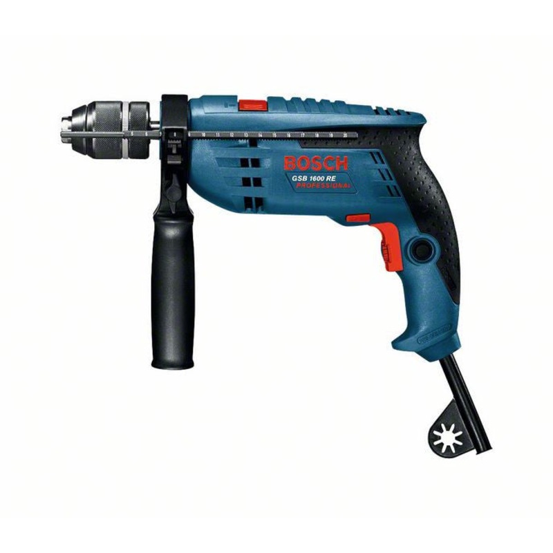 Bosch 1 speed Impact Drill GSB 1600 RE 240V 0601218172
