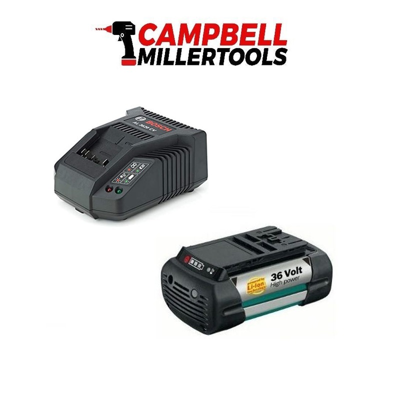 Bosch AL 3620CV Charger + Bosch 36V 4.0Ah Battery 1600A0C40Y