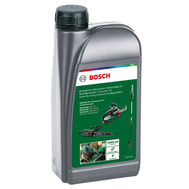 Bosch Chainsaw Oil AKE Chainsaws 1L 2607000181