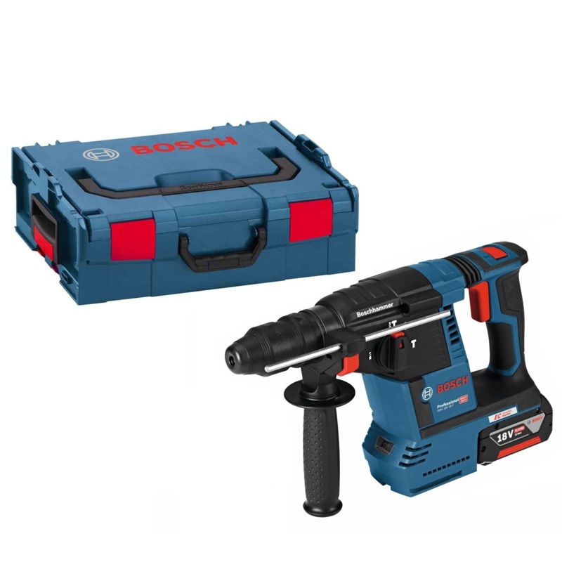 Bosch GBH 18 V 26 F SDS+ Brushless Rotary Hammer Drill Bare Unit in L BOXX 0611910001