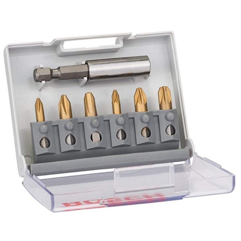 Bosch 7pc Max Grip Screwdriver Bit Set 2607001937
