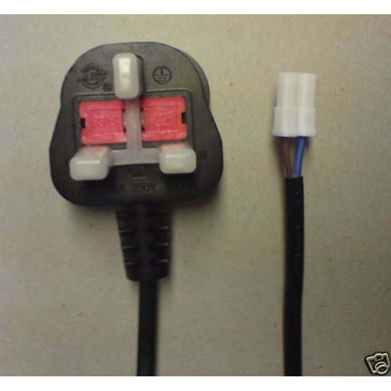 5x 5Ah Moulded 240V power cable (BS markings & Fuse) ELE CW3202