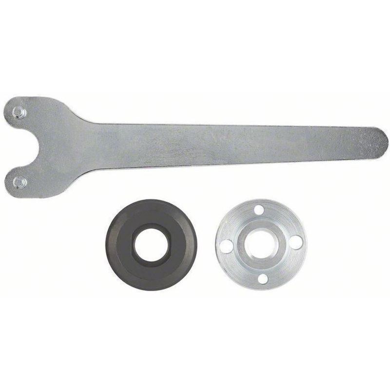 Bosch 3 piece clamping element set for small angle grinders 1607000158