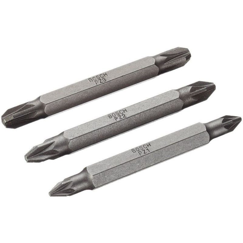 Bosch 3 piece double ended bit set 2607001749