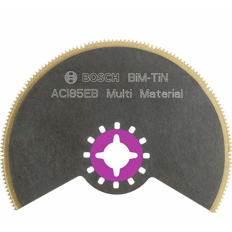 Bosch ACZ 85 EB Flat BiM TiN Segment Blade GOP PMF 2608661758