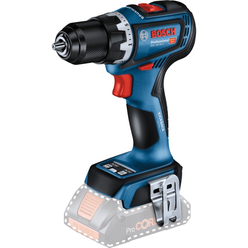 Bosch E-STOCK GSR 18V-90 C Drill Driver Cordless 06019K6000