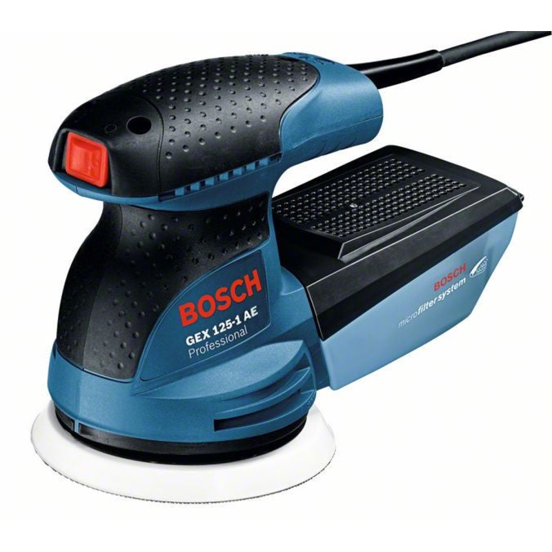Bosch E-STOCK GEX125-1AE Random Orbit Palm Sander 240V 0601387571