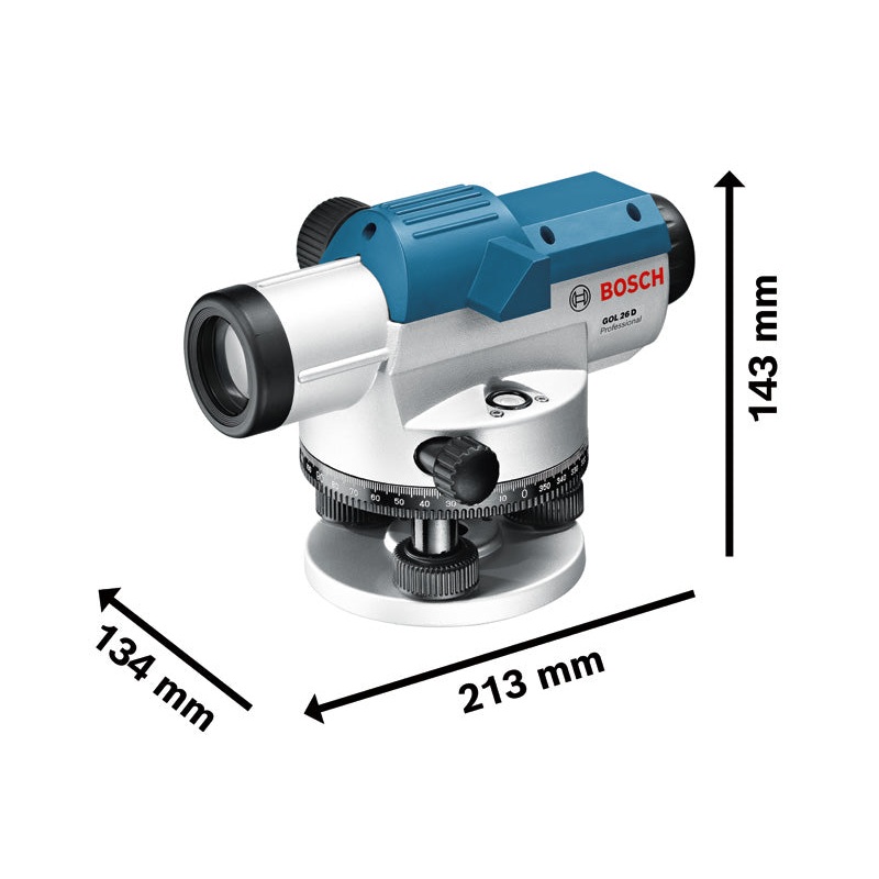 Bosch E-STOCK GOL 26 D Professional Optical Level Set 0601068002