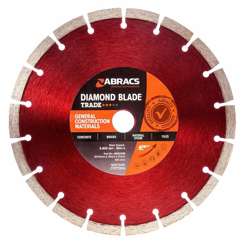 Abracs ABDD230M Dynamo Diamond Blade 230mm ABR ABDD230M
