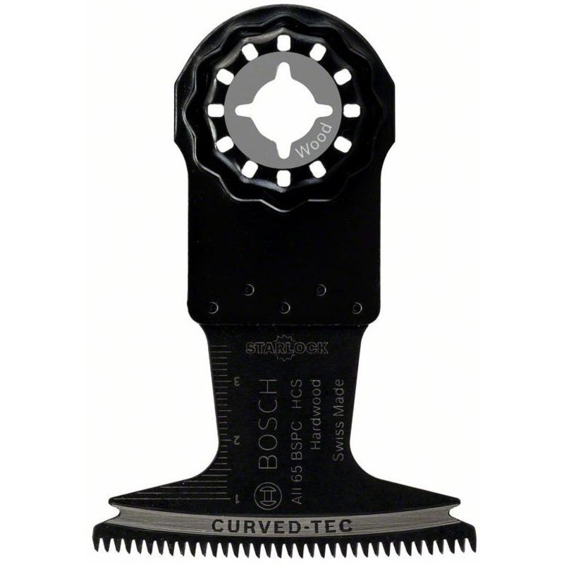 Bosch AII 65 Bspc HCS Hardwood Starlock Multi Tool Plunge Saw Blade (Pack of 5) 2608662355
