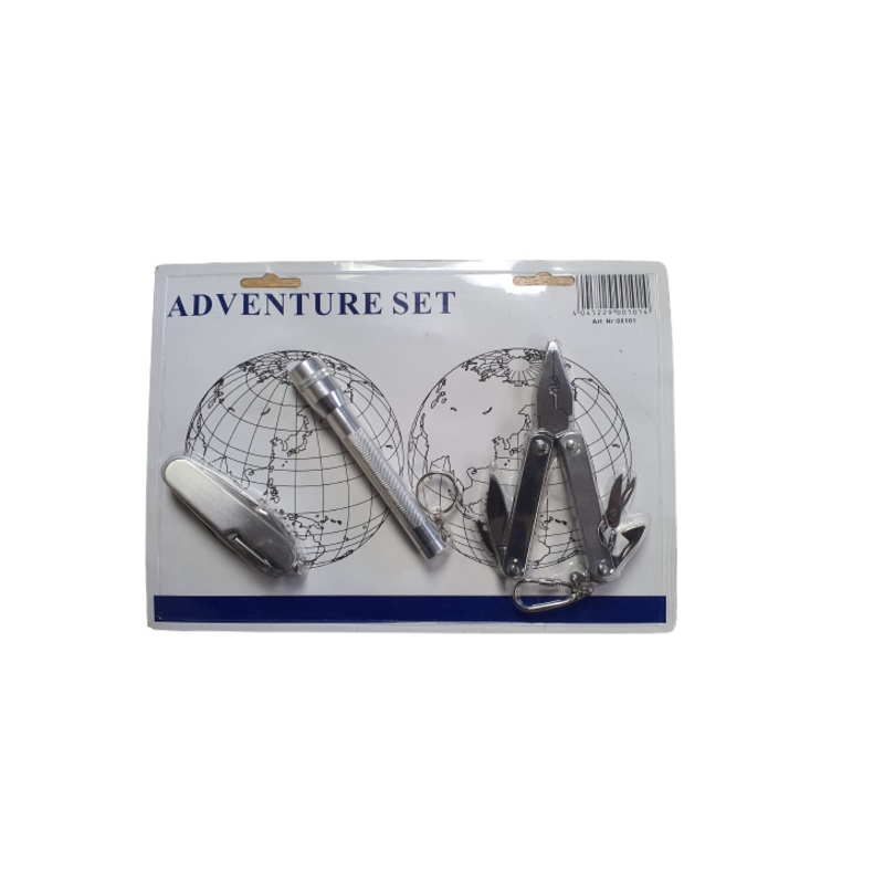 Adventure Set 00101 3PCE Outdoor Kit CMT PK0001
