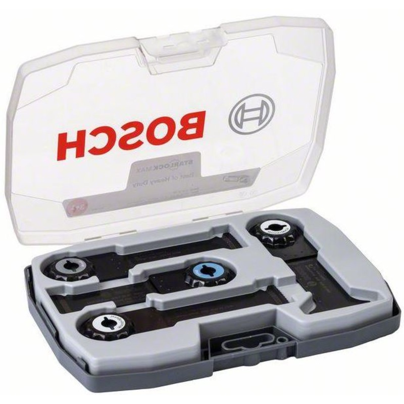 Bosch 4PCE Heavy Duty Set for Multitools 2608664132