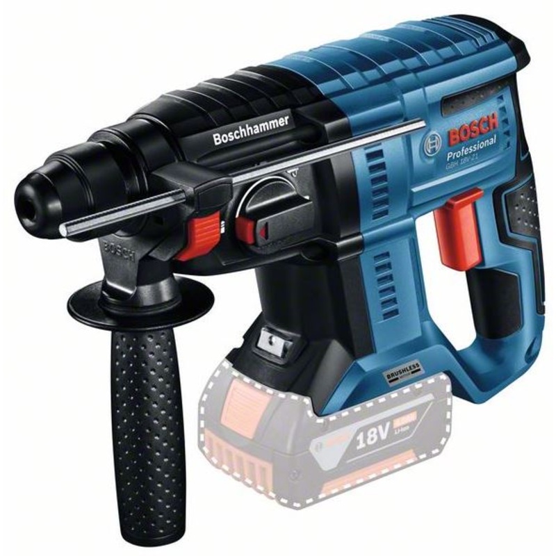 Bosch GBH 18V 21 Cordless Rotary Hammer with SDS plus (Bare) 0611911100