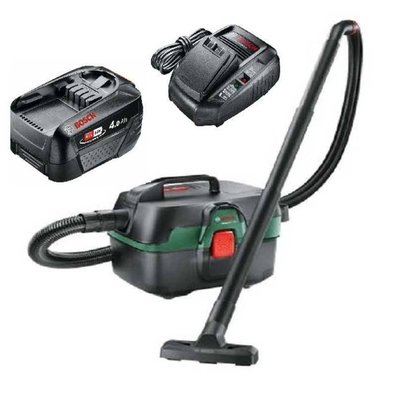 Bosch AdvancedVac 18V 8 Wet & Dry Vacuum Cleaner (1x 4.0AH) 06033E1340