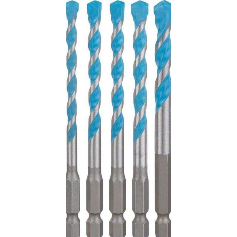 Bosch Expert HEX 9 Multi Construction Drill Bit Set 5.5 6 6 7 8 mm 5PCE 2608900586