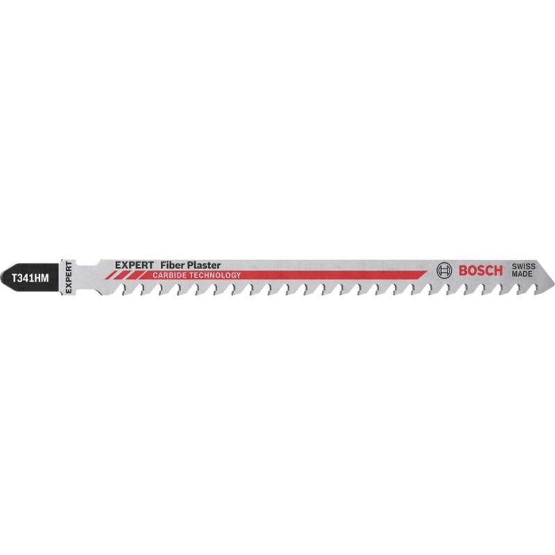 Bosch Expert T341 HM Jigsaw Blade for Fibre & Plaster 3PCE 2608900564