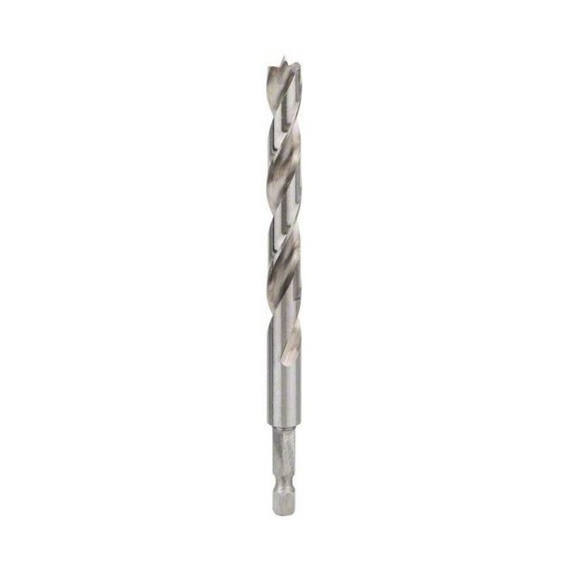Bosch Brad Point Drill Bit. 1 4 Hex Shank 2608595524