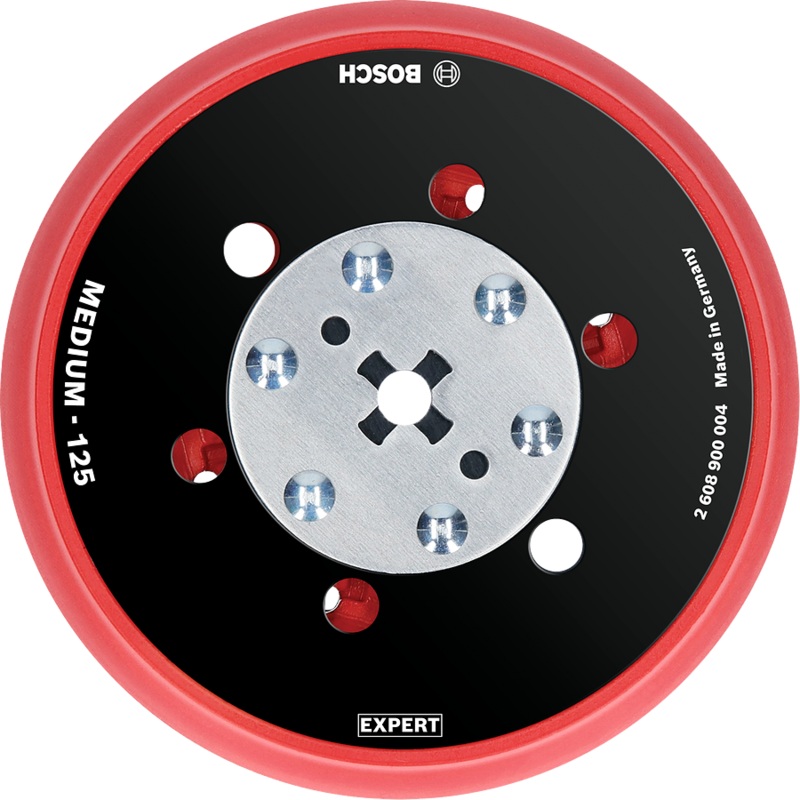 Bosch Expert Multihole Backing Pad Universal 125mm. Medium 2608900004