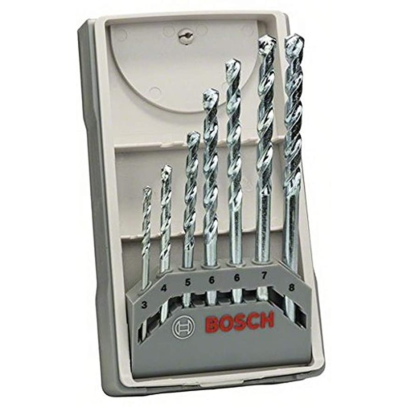 Bosch CYL 1 Masonry Drill Bit Set 7PCE 2607017079