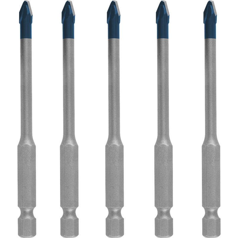Bosch Expert HEX 9 Hard Ceramic Drill Bit Roof Tile Set 5mm 5PCE 2608900598
