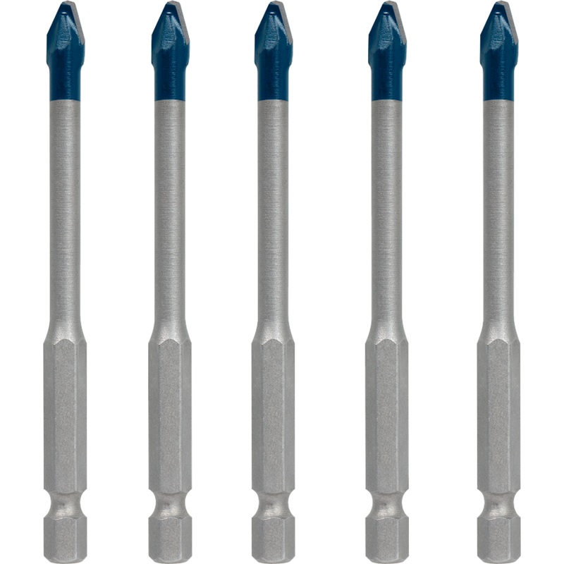 Bosch Expert HEX 9 Hard Ceramic Drill Bit Roof Tile Set 6mm 5PCE 2608900599