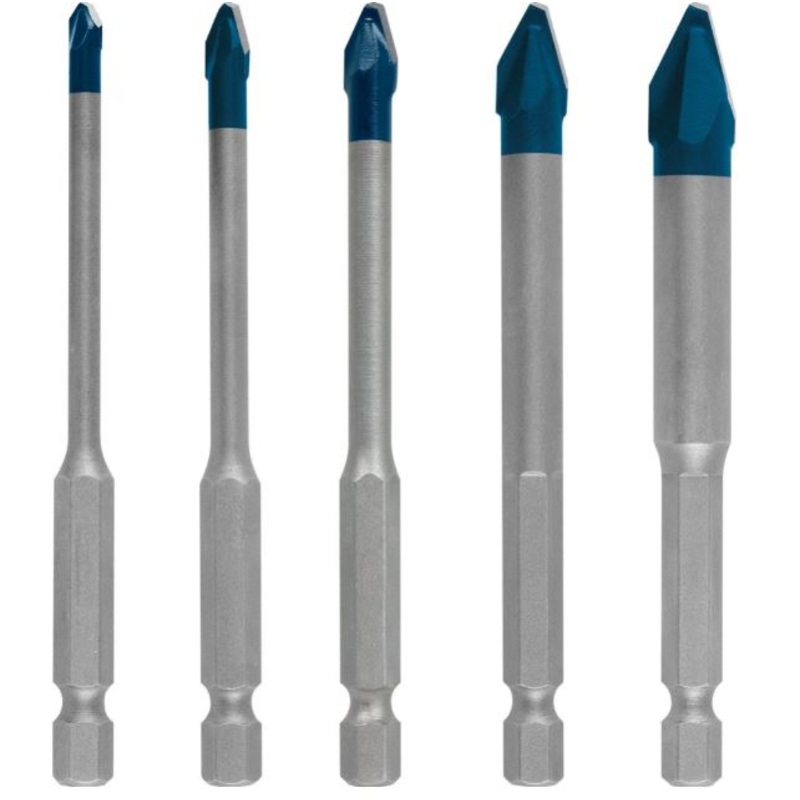 Bosch Expert HEX 9 Hard Ceramic Drill Bit Set 4 5 6 8 10mm 5PCE 2608900597