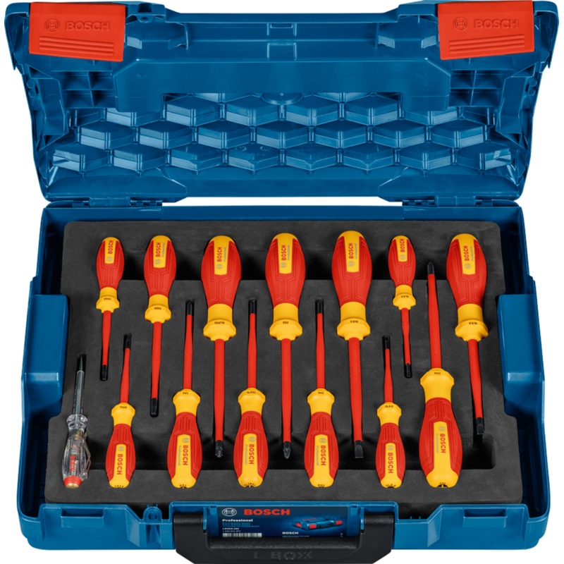 Bosch E-STOCK VDE Screwdriver Set 14pcs 1600A02NF9