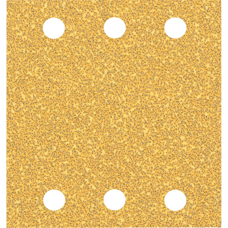Bosch EXPERT C470 Sandpaper with 6 holes for Orbital Sanders 115 x 107 mm 40 Grit 10 Pack