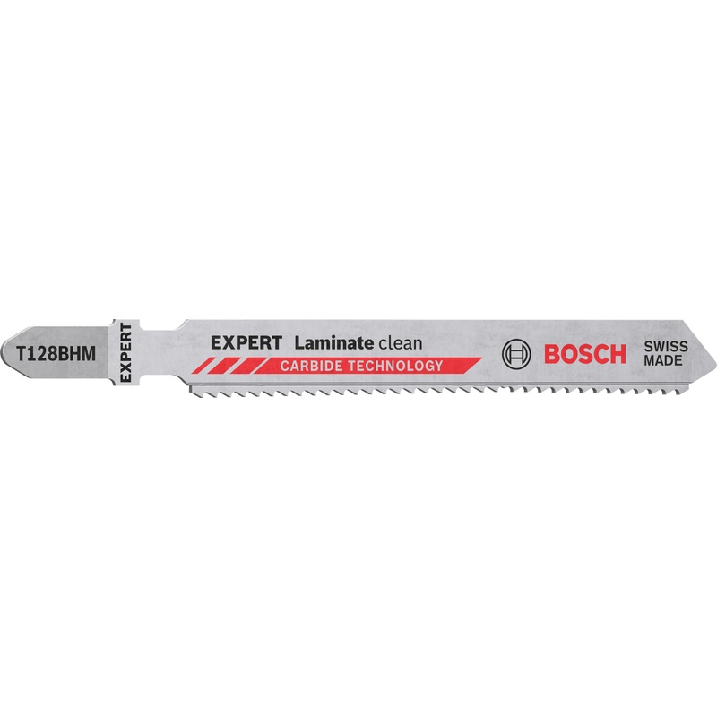 Bosch EXPERT Laminate Clean T128 BHM Jigsaw Blade 3 pc 2608900542