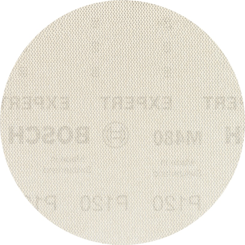 Bosch EXPERT M480 Sanding Disc for Random Orbital Sanders 125 mm. 120 Grit 5 pack