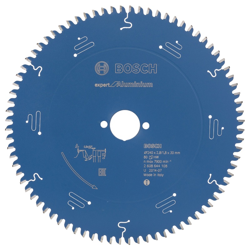 Bosch Circular saw blade Expert for Aluminium 240 x 30 x 2.8 mm. 80 2608644108