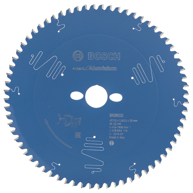 Bosch Circular saw blade Expert for Aluminium 250 x 30 x 2.8 mm. 68 2608644119