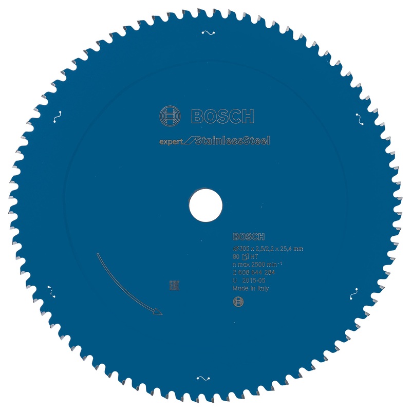 Bosch Circular saw blade Expert for Stainless Steel 305 x 25.4 x 2.5 x 80 2608644284
