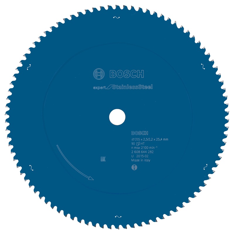 Bosch Circular saw blade Expert for Stainless Steel 355 x 25.4 x 2.5 x 90 2608644282