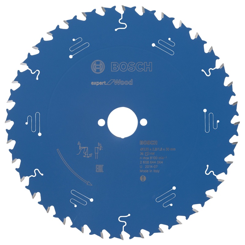 Bosch Circular saw blade Expert for Wood 235 x 30 x 2.8 mm. 36 2608644064