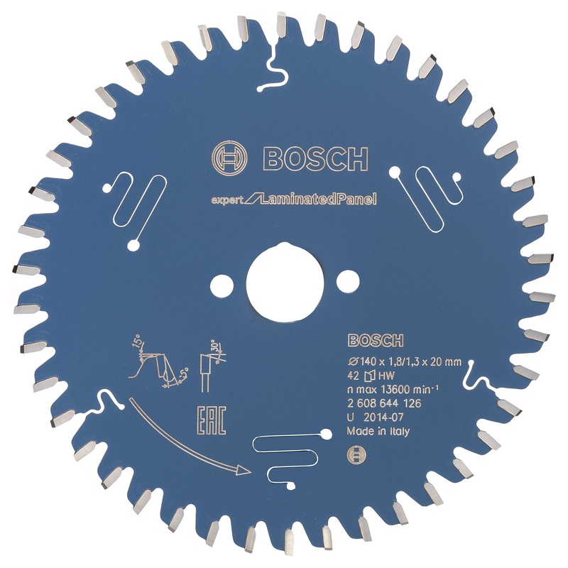 Bosch Expert for Laminated Panel circular saw blade 140 x 20 x 1.8 mm. 42 2608644126