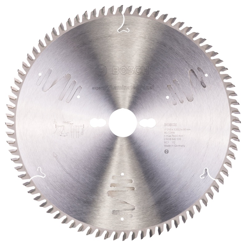 Bosch Expert for Laminated Panel circular saw blade 250 x 30 x 3.2 mm. 80 2608642516