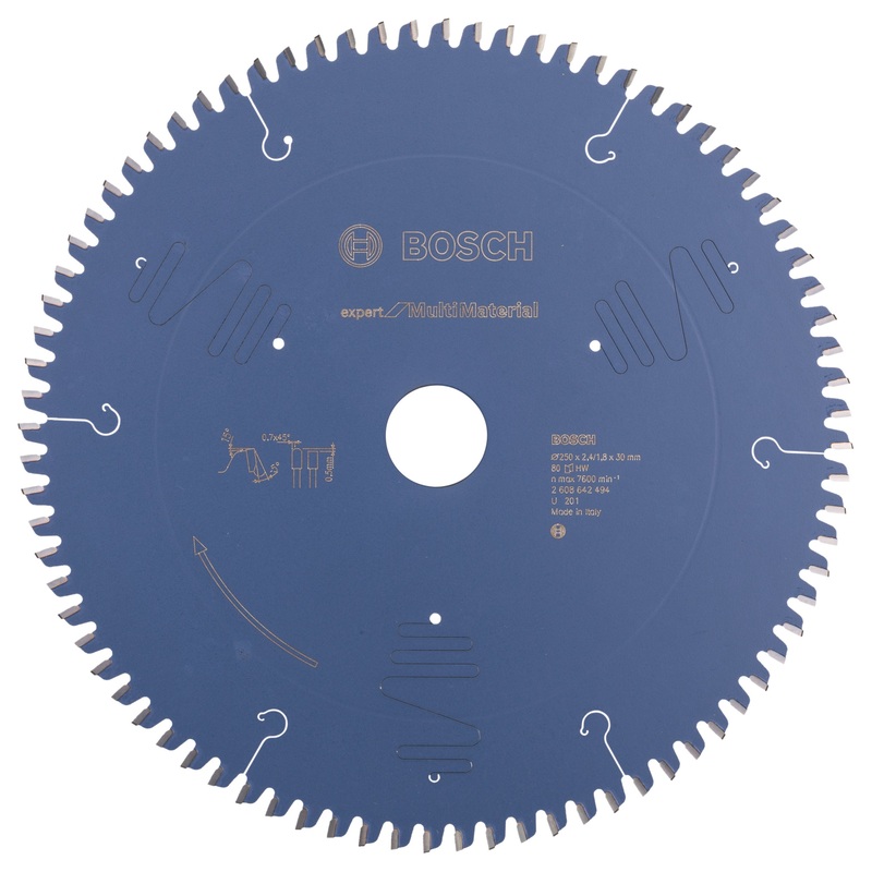 Bosch Expert for Multi Material circular saw blade 250 x 30 x 2.4 mm. 80 2608642494