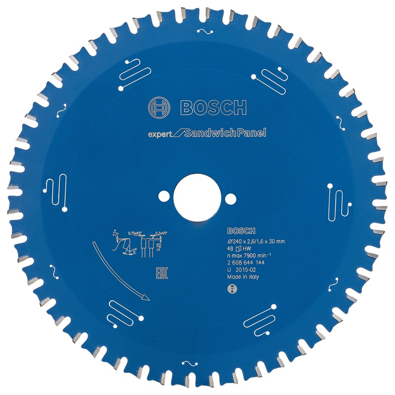 Bosch Expert for Sandwich Panel circular saw blade 240 x 30 x 2.6 mm. 48 2608644144