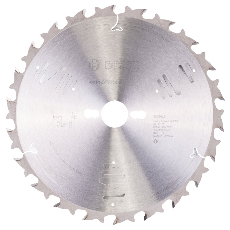 Bosch Expert for Wood circular saw blade 250 x 30 x 3.2 mm. 22 2608642502