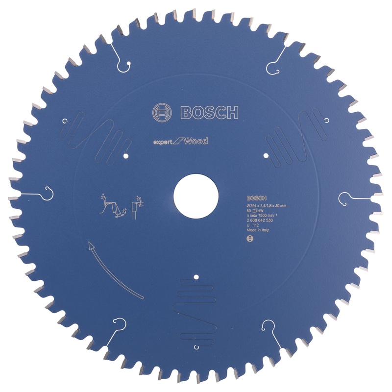 Bosch Expert for Wood circular saw blade 254 x 30 x 2.4 mm. 60 2608642530