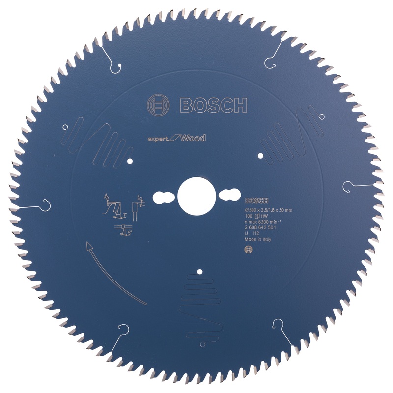 Bosch Expert for Wood circular saw blade 300 x 30 x 2.5 mm. 100 2608642501