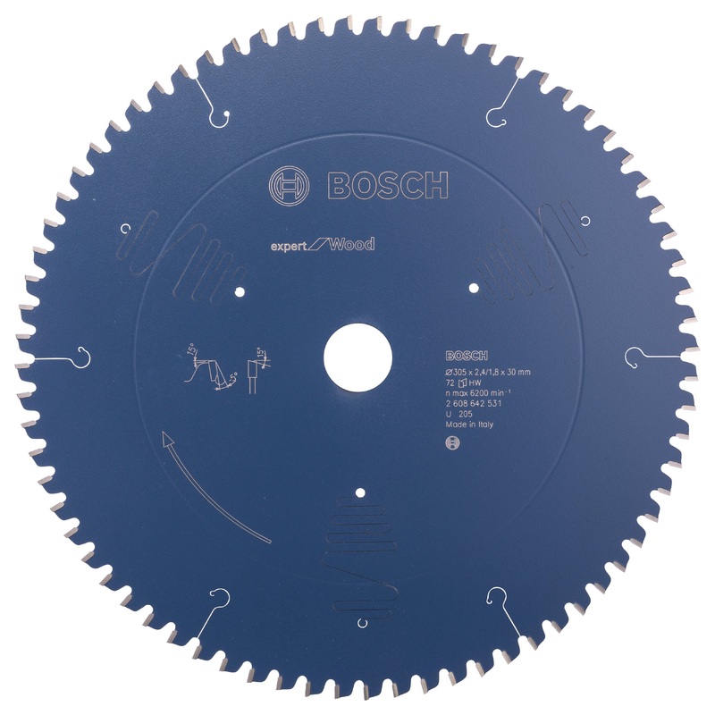 Bosch Expert for Wood circular saw blade 305 x 30 x 2.4 mm. 72 2608642531