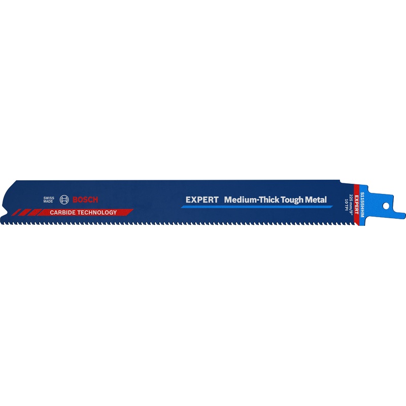 Bosch EXPERT Medium Thick Tough Metal S 1155 HHM Reciprocating Saw Blade 10 pc 2608900376