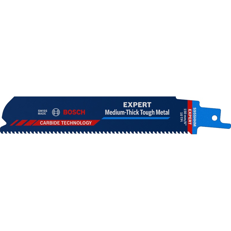 Bosch EXPERT Medium Thick Tough Metal S 955 HHM Reciprocating Saw Blade 1 pc 2608900373