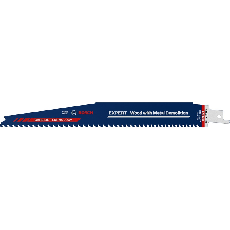 Bosch EXPERT Wood with Metal Demolition S 1167 XHM Reciprocating Saw Blade 1 pc 2608900398
