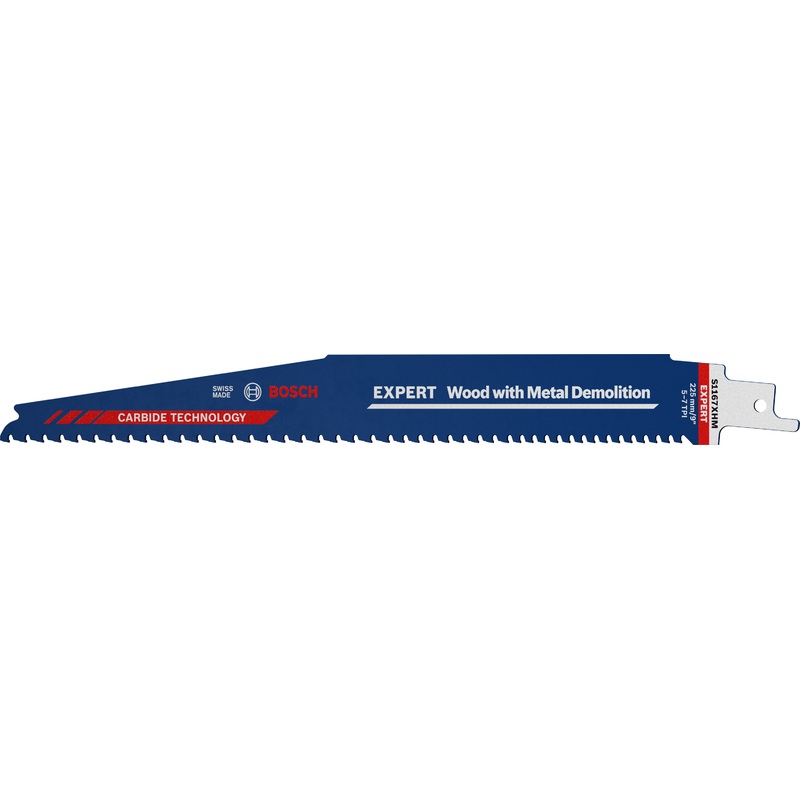 Bosch EXPERT Wood with Metal Demolition S 1167 XHM Reciprocating Saw Blade 10 pc 2608900400