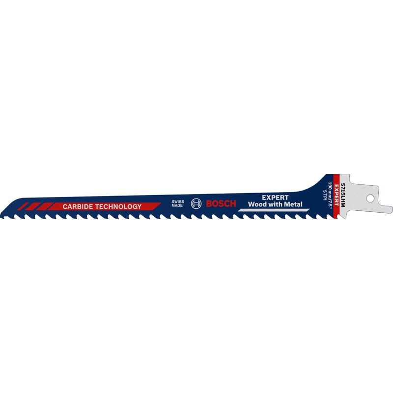 Bosch EXPERT Wood with Metal S 715 LHM Reciprocating Saw Blade 1 pc 2608900384