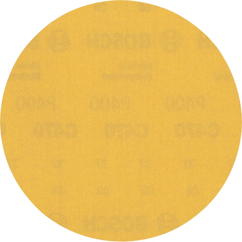 Bosch EXPERT C470 Sandpaper no holes for Angle Grinders and Drills 125 mm. G 400 50 pc 2608901156