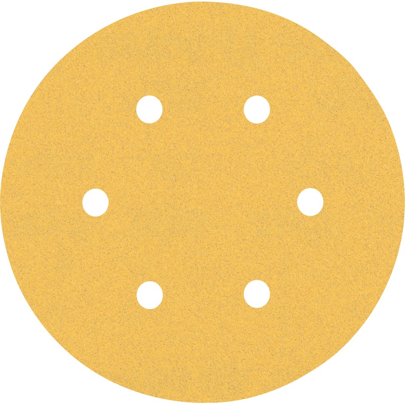 Bosch EXPERT C470 Sandpaper for Random Orbital Sanders 150mm 6 holes G 60 120 240 6 pc 2608900822